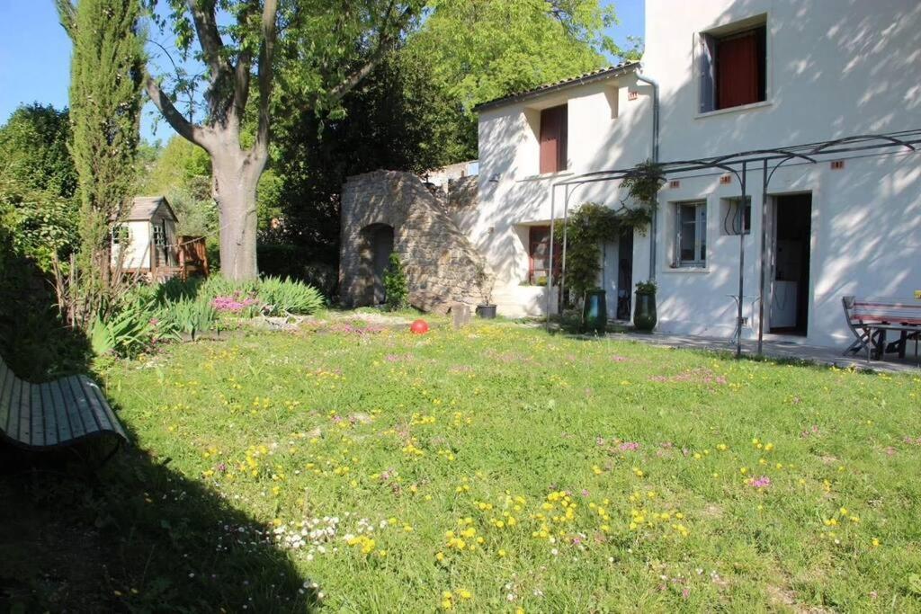 La Maison Du Prieure Vezenobres Exteriör bild