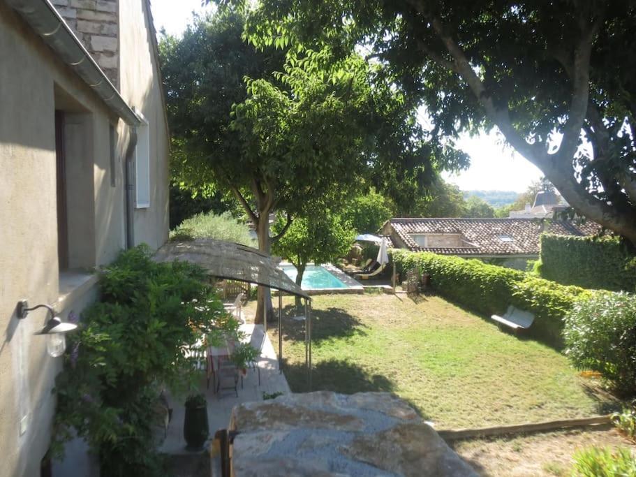 La Maison Du Prieure Vezenobres Exteriör bild